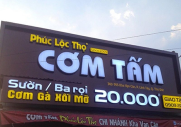 9+ mẫu bảng hiệu quán ăn được ưa chuộng năm 2025